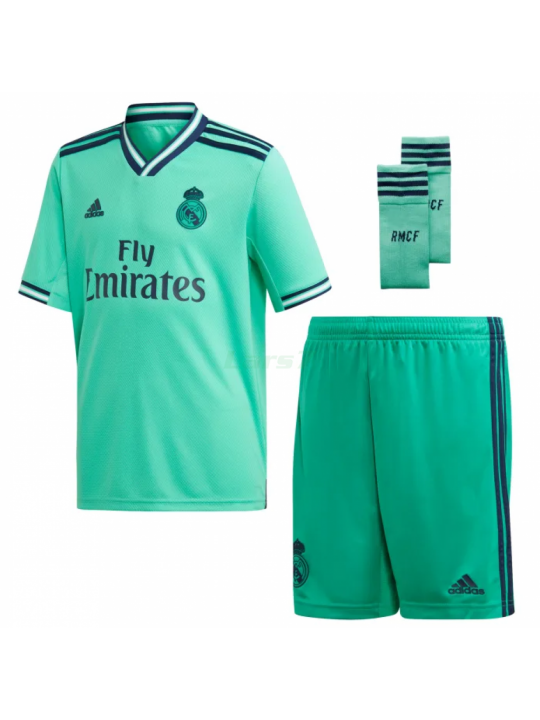 Camiseta Real Madrid 3ª Equipación 2019/2020 Niño Kit