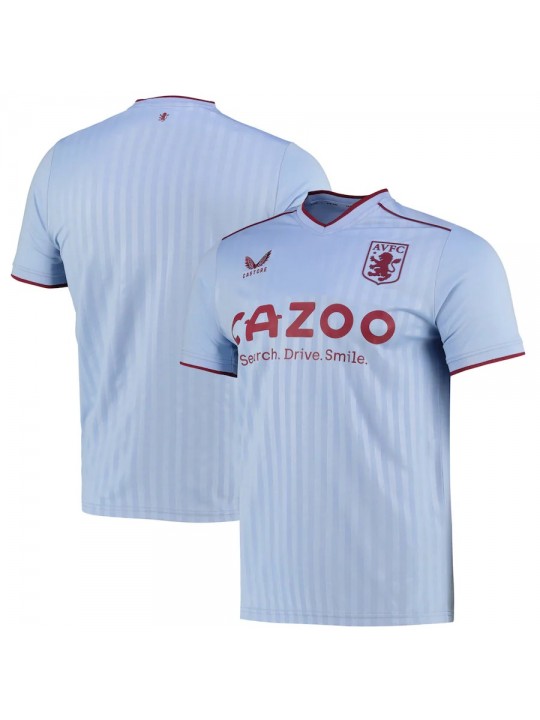Camiseta Aston Villa Segunda Equipación 22/23 Niño