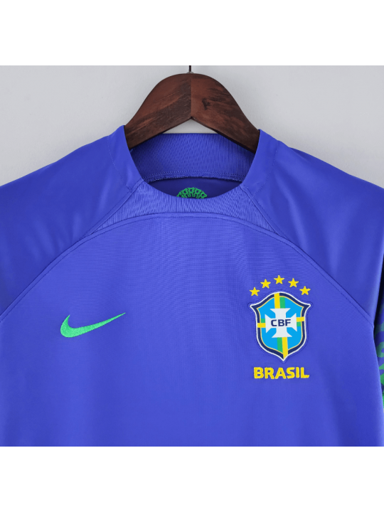 Camiseta Brasil Segunda Equipación 22/23 Mujer