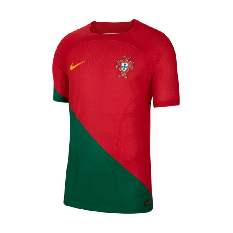 Camiseta Portugal Primera Equipación Match Mundial Qatar 2022 Niño