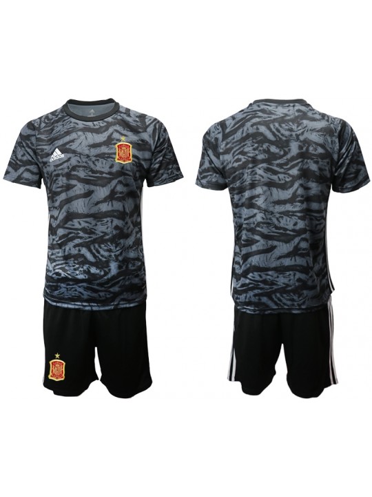 Camiseta España Portero en negro 2020 Edición Copa De Europa