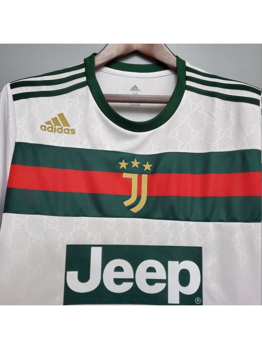 Camiseta 20/21 Juventus GG edición conjunta blanca
