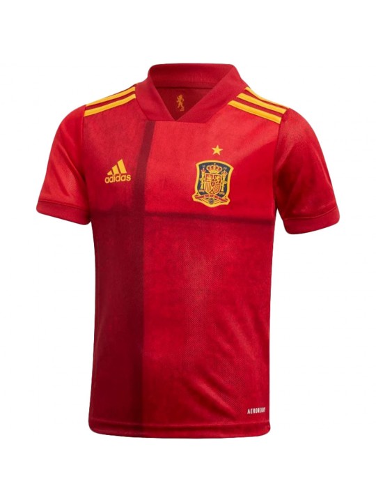 Camiseta España Equipación 2020 Edición Copa De Europa Nino