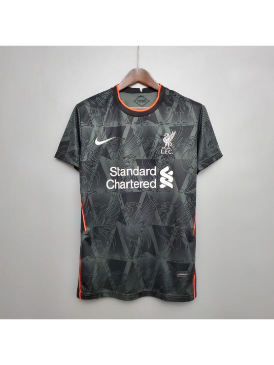 Camiseta Liverpool 2020/2021 Negra