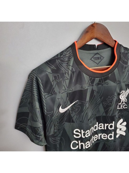 Camiseta Liverpool 2020/2021 Negra