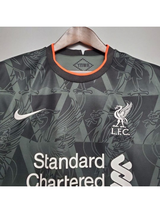 Camiseta Liverpool 2020/2021 Negra