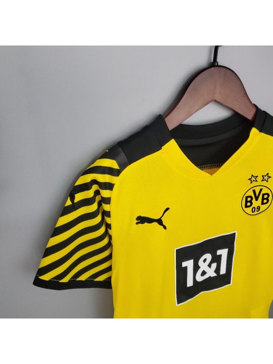 Camiseta Borussia Dortmund 1ª Equipación 2021/2022 Niño