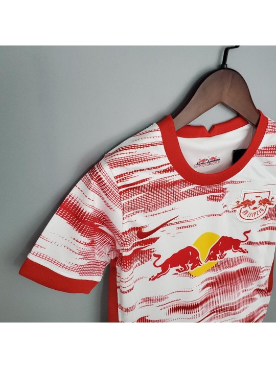 Camiseta Fc RB Leipzig Primera Equipación 2021-2022 Niño
