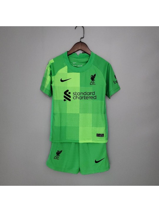 Camiseta Liverpool Fc Stadium Portero 2021-2022 Niño