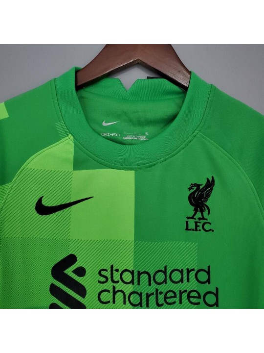 Camiseta Liverpool Fc Stadium Portero 2021-2022 Niño