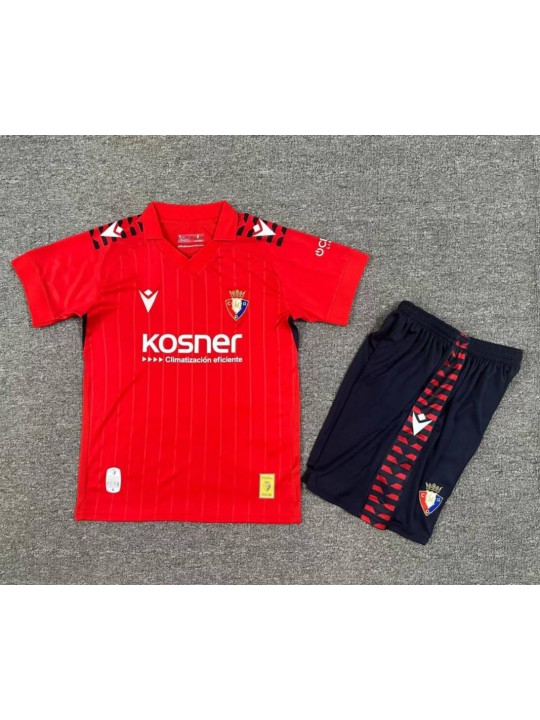 Camiseta Club Atletico Osasuna 1ª Equipación 25/26 Niño