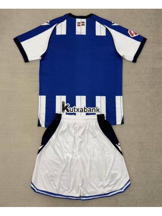 Camiseta R eal S ociedad 1ª Equipación 25/26 Niño