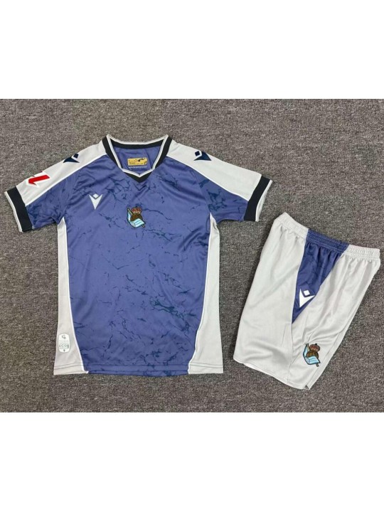 Camiseta R eal S ociedad 2ª Equipación 25/26 Niño Camiseta R eal S ociedad 2ª Equipación 25/26 Niño