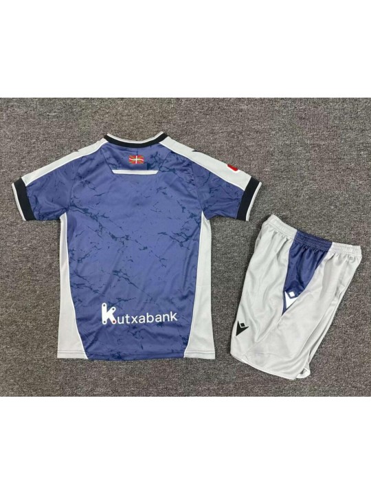 Camiseta R eal S ociedad 2ª Equipación 25/26 Niño Camiseta R eal S ociedad 2ª Equipación 25/26 Niño