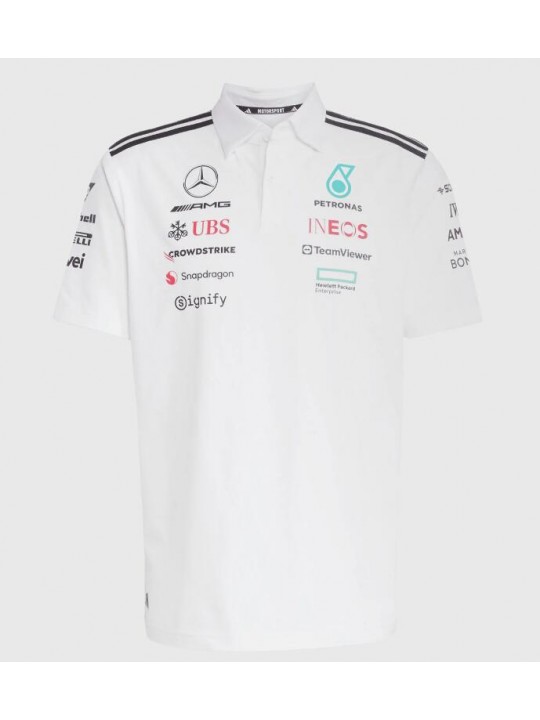 POLO F1 Blanco 2025