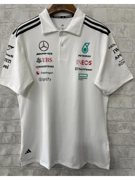 POLO F1 Blanco 2025