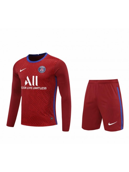 Camiseta Portero París Saint-Germain Roja 2021 ML