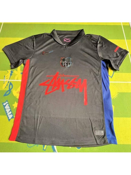 Camiseta Barcelona Fc Negro 2025