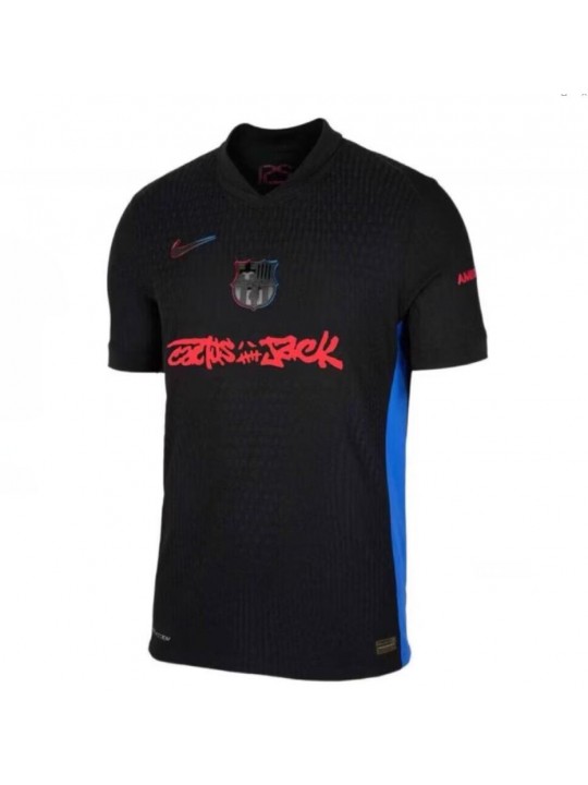Camiseta Barcelona Cold-Play 2ª Equipación (Hombre/Niño) 24/25 – Versión de Publicidad