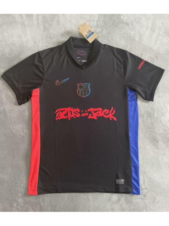 Camiseta Barcelona Cold-Play 2ª Equipación (Hombre/Niño) 24/25 – Versión de Publicidad