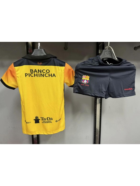Camiseta Barcelona Fc Amarillo 25/26 Niño