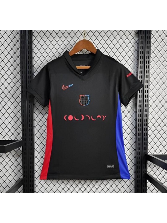 Camiseta Barcelona Fc Cold-Play 2ª Equipación 24/25 Mujer