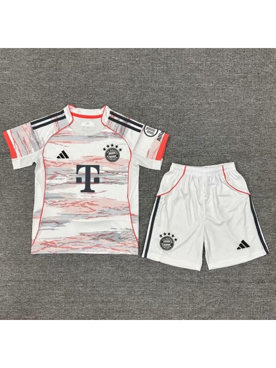 Camiseta Bayern Munich 2ª Equipacion 25/26 Niño