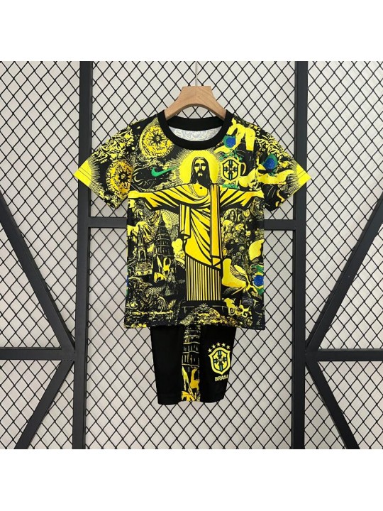 Camiseta Brasil Edición Especial 24/25 Amarillo Niño