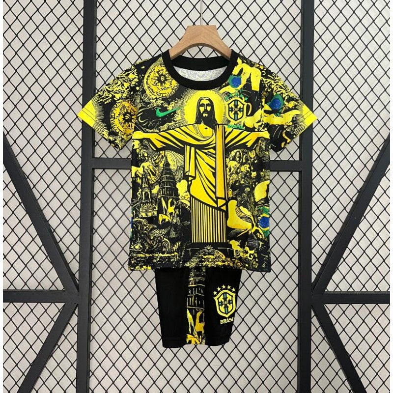 Camiseta Brasil Edición Especial 24/25 Amarillo Niño
