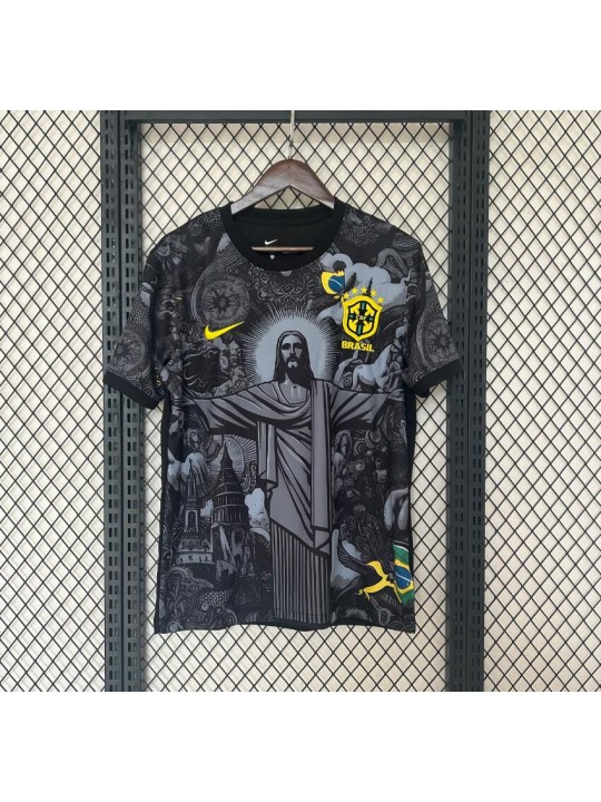 Camiseta Brasil Edición Especial Negro 24/25