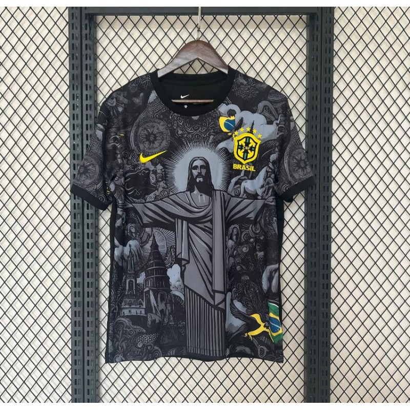 Camiseta Brasil Edición Especial Negro 24/25
