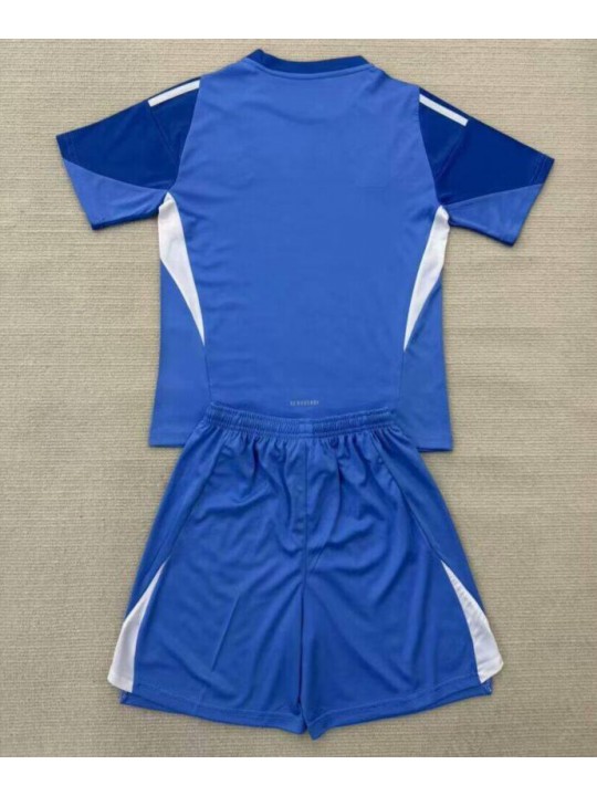 Camiseta Real Madrid Portero Azul 25/26 Niño