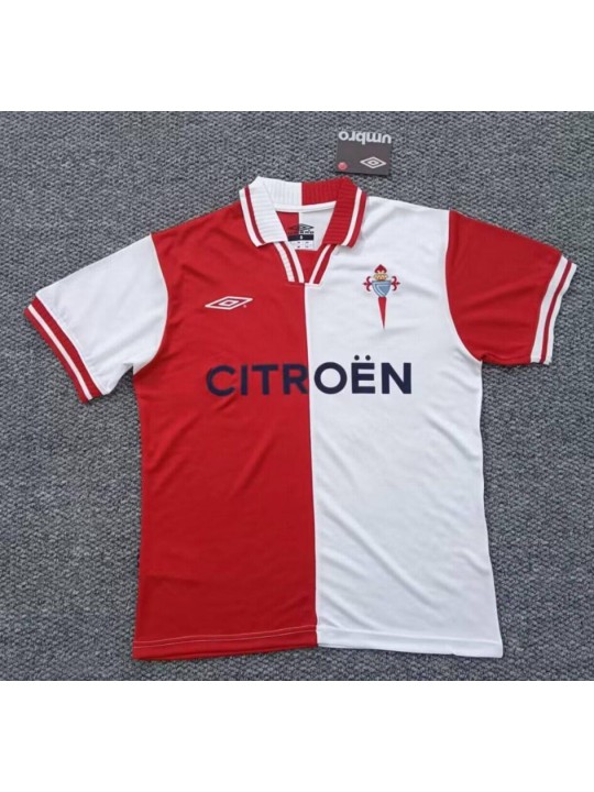 Camiseta Retro Celta De Vigo 2ª Equipación 01/02