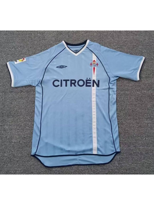 Camiseta Retro Celta De Vigo Primera Equipación 01/02