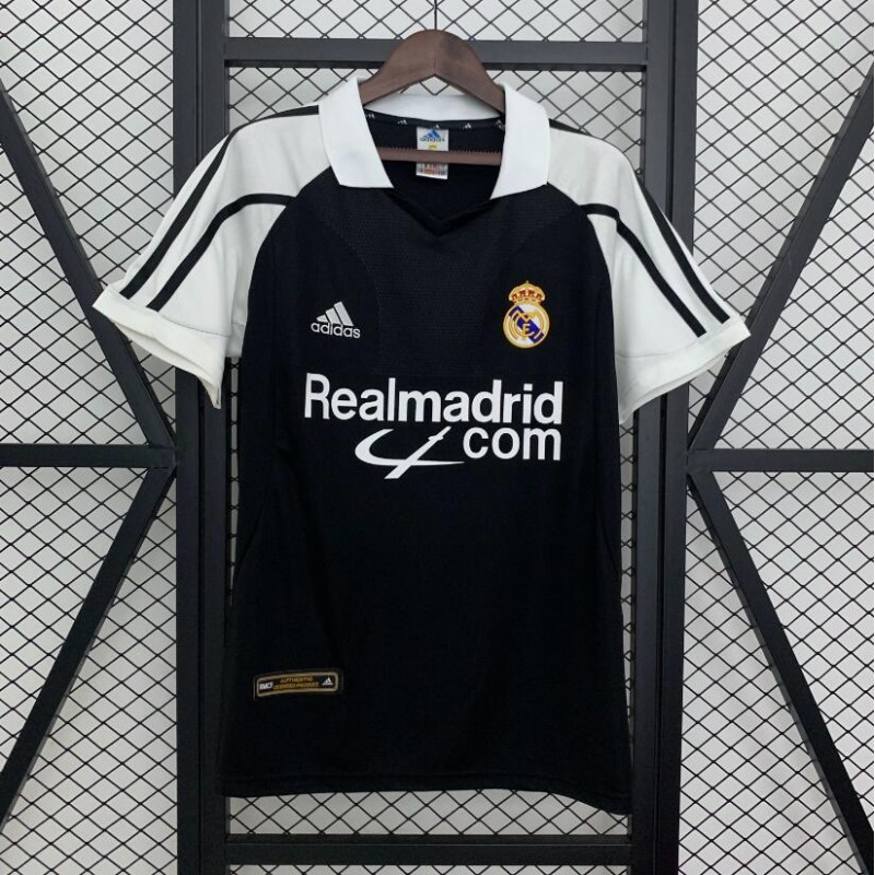 Camiseta Retro Real Madrid 2ª Equipación 01/02