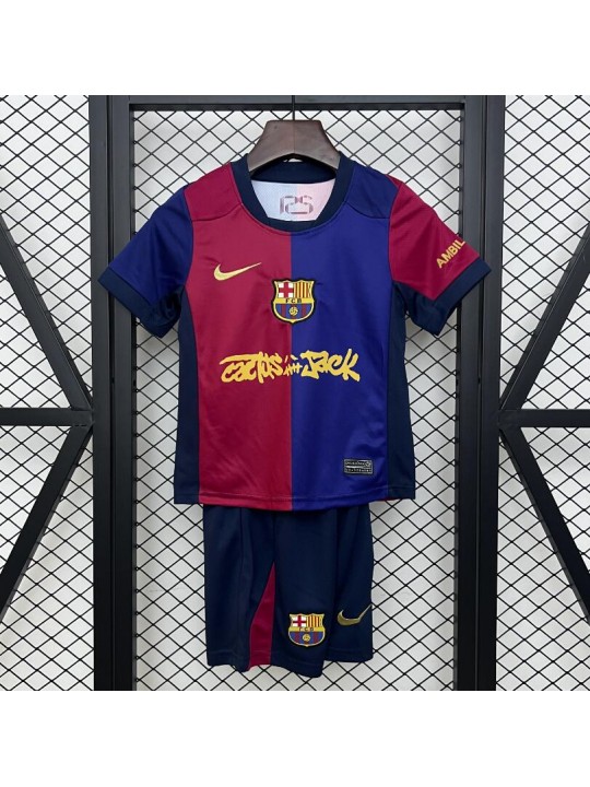 Camiseta Barcelona 1ª Equipación 2025 Niño