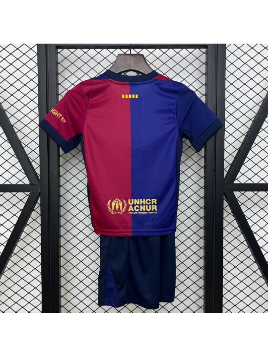 Camiseta Barcelona 1ª Equipación 2025 Niño