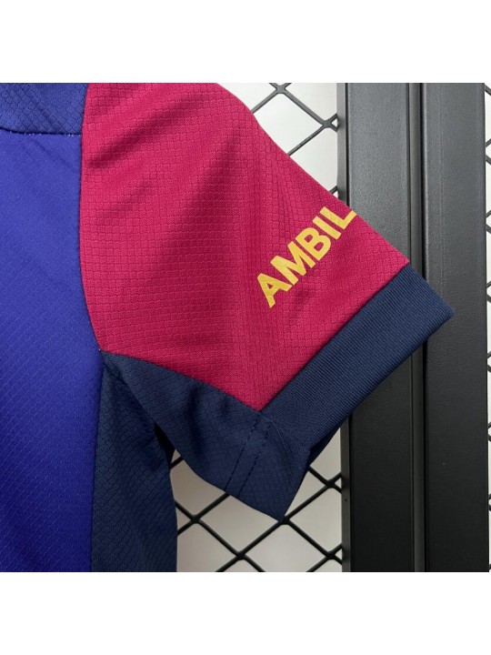 Camiseta Barcelona 1ª Equipación 2025 Niño