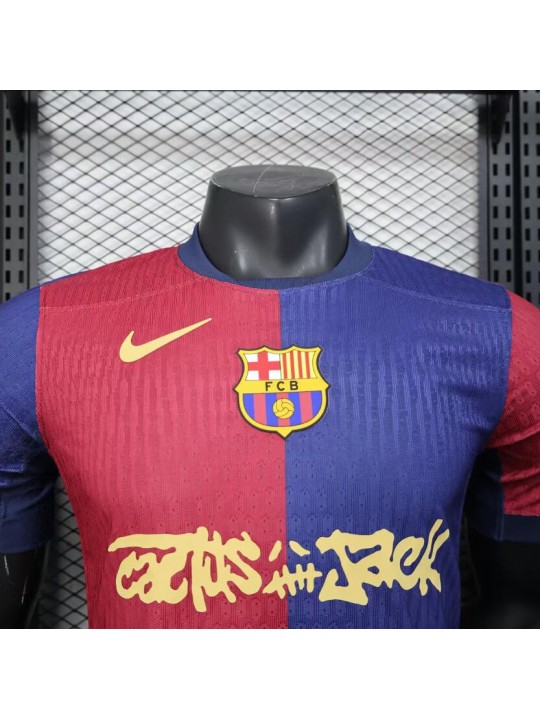 Camiseta del Barcelona 2024-2025 – Versión de Publicidad Authentic
