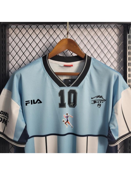 Camiseta Retro10 Argentina Maradona Retirement Commemorative Edition