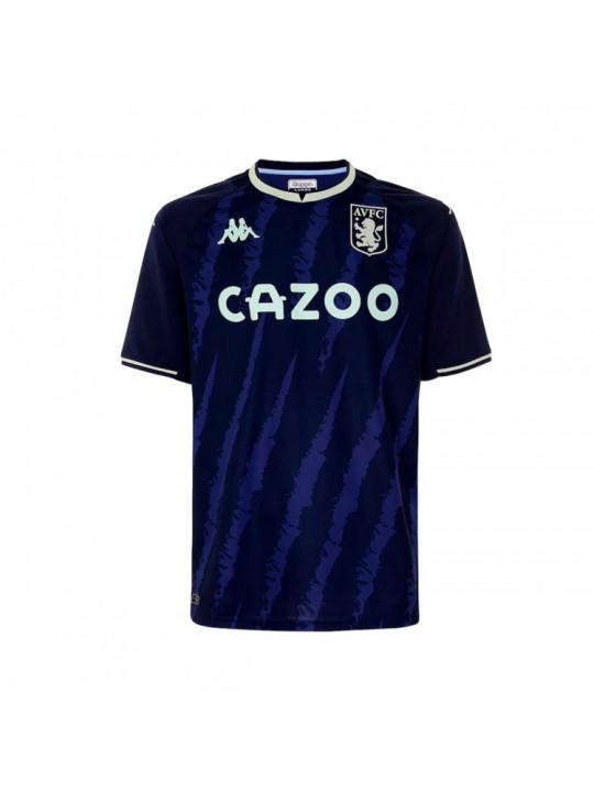 Camiseta Aston Villa Tercera 2021-22 Niño