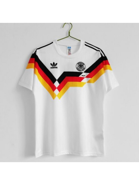 Camiseta De Fútbol Conmemorativa Alemana Retro 1990