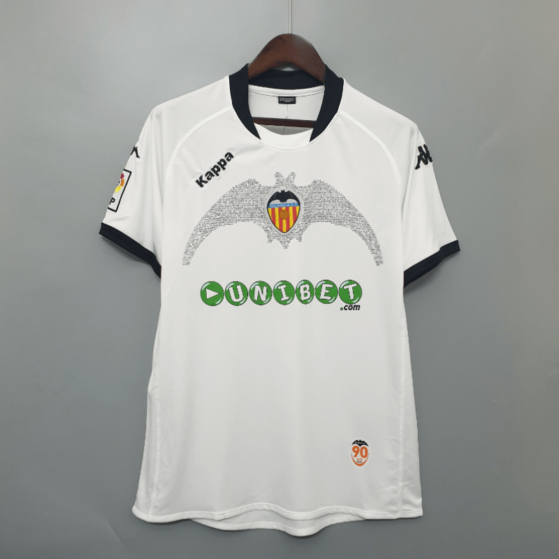Camiseta Retro Valencia Cf Primera Equipación 09/10