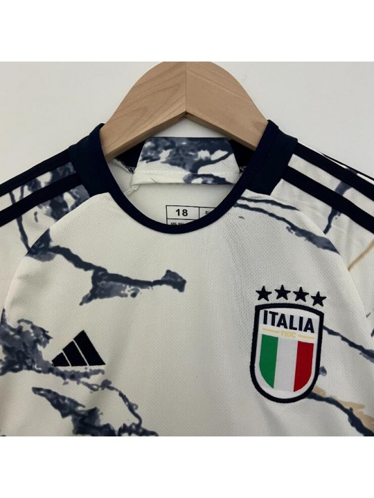 Camiseta Italy Segunda Equipación 2023 Niño