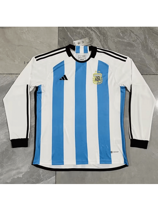 Camiseta Argentina Primera Equipación 2022 ML