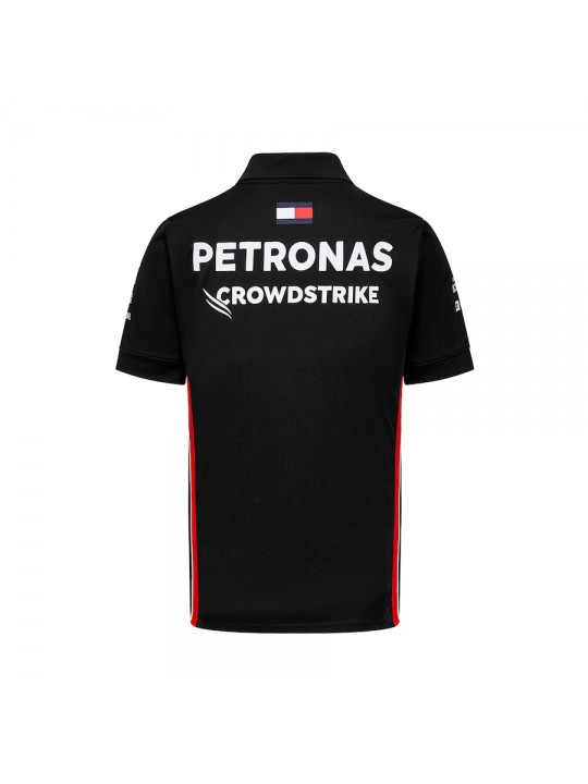 Polo del equipo Mercedes AMG Petronas F1 2023 - Negro