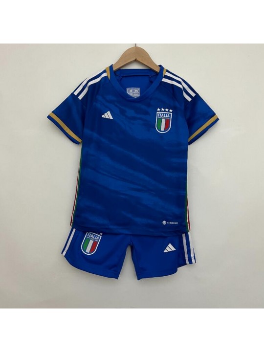 Camiseta Italy Primera Equipación 2023 Niño