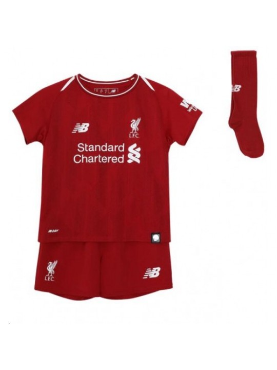 Camiseta 1a Equipación Liverpool 18-19 Niños Kits