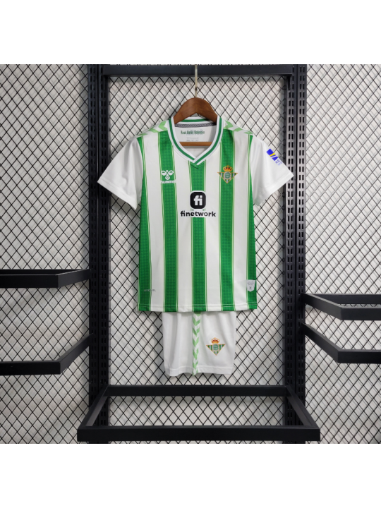 CAMISETA REAL BETIS PRIMERA EQUIPACIÓN 2023 2024 NIÑO