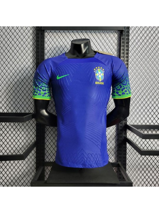 Camiseta Brasil Segunda Equipación 22/23 Authentic